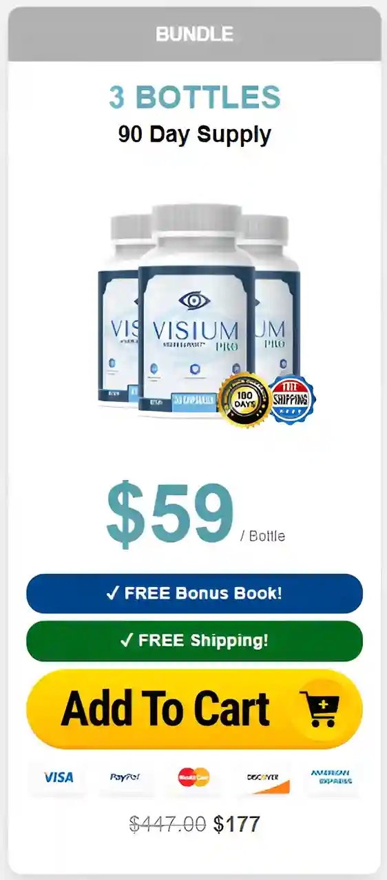 Visium Pro 3 bottle pricing