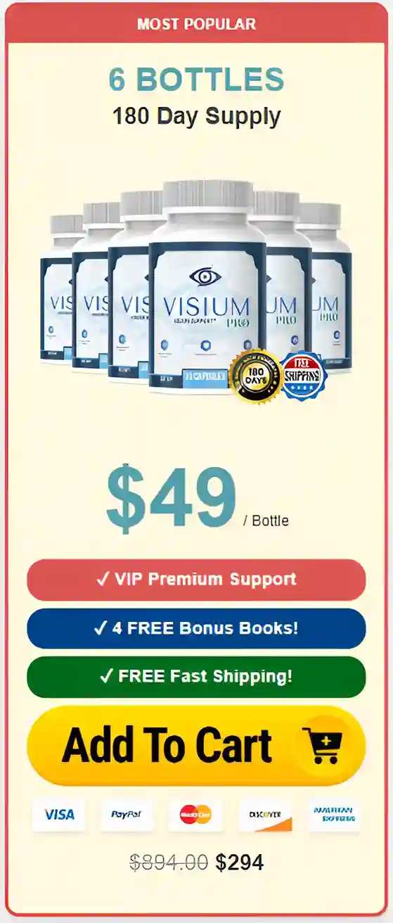 Visium Pro 6 bottle pricing
